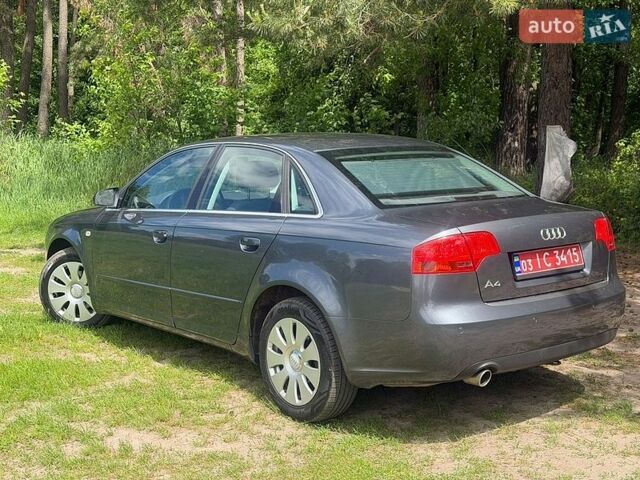 Серый Ауди А4, объемом двигателя 1.6 л и пробегом 186 тыс. км за 7700 $, фото 1 на Automoto.ua