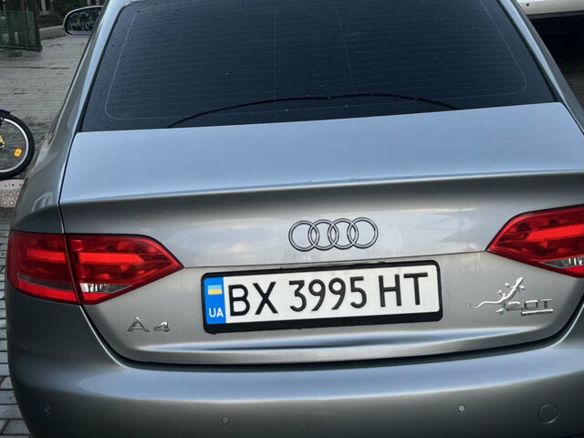 Серый Ауди А4, объемом двигателя 2 л и пробегом 198 тыс. км за 9500 $, фото 1 на Automoto.ua