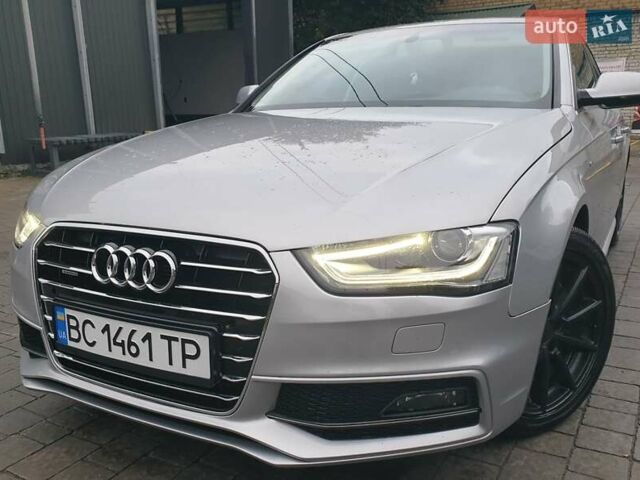 Ауди А4 2014 в Львове на Automoto.ua Серый Ауди А4, объемом двигателя 1.98 л и пробегом 210 тыс. км за 11900 $, фото 1 на Automoto.ua
