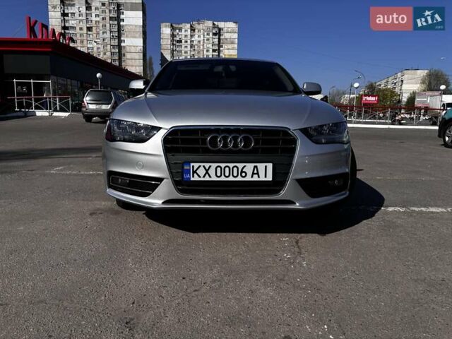 Серый Ауди А4, объемом двигателя 2 л и пробегом 165 тыс. км за 13000 $, фото 1 на Automoto.ua
