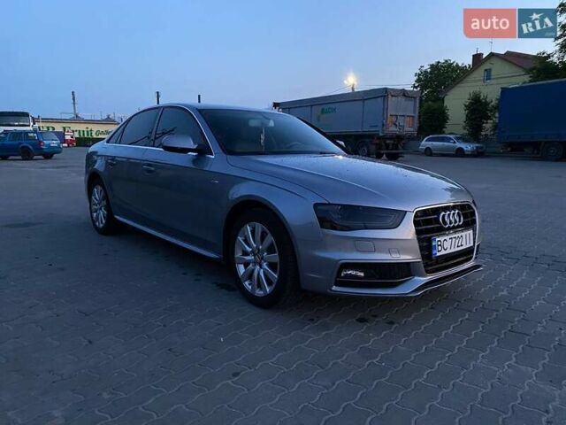 Ауди А4 2014 в Городке на Automoto.ua Серый Ауди А4, объемом двигателя 1.98 л и пробегом 193 тыс. км за 13200 $, фото 1 на Automoto.ua