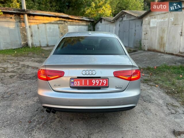 Сірий Ауді А4, об'ємом двигуна 2 л та пробігом 170 тис. км за 7999 $, фото 1 на Automoto.ua