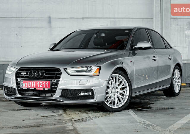 Сірий Ауді А4, об'ємом двигуна 2 л та пробігом 191 тис. км за 13500 $, фото 1 на Automoto.ua