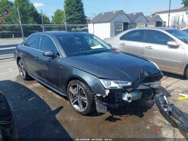 Серый Ауди А4, объемом двигателя 2 л и пробегом 307 тыс. км за 9500 $, фото 1 на Automoto.ua