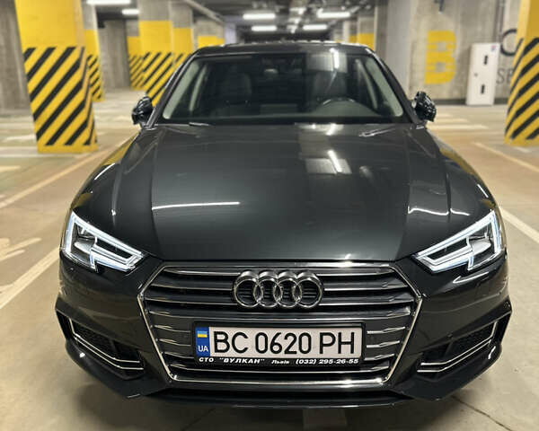 Ауді А4 2018 у Львові на Automoto.ua Сірий Ауді А4, об'ємом двигуна 1.98 л та пробігом 115 тис. км за 22500 $, фото 1 на Automoto.ua