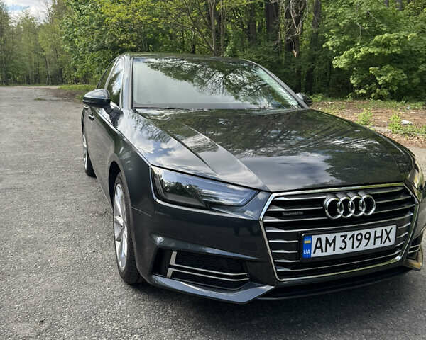 Серый Ауди А4, объемом двигателя 1.98 л и пробегом 130 тыс. км за 19000 $, фото 1 на Automoto.ua