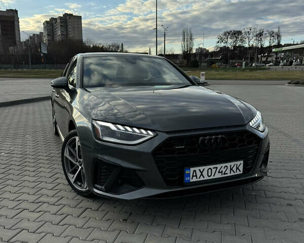 Ауди А4 2021 в Харькове на Automoto.ua Серый Ауди А4, объемом двигателя 2 л и пробегом 35 тыс. км за 30400 $, фото 1 на Automoto.ua