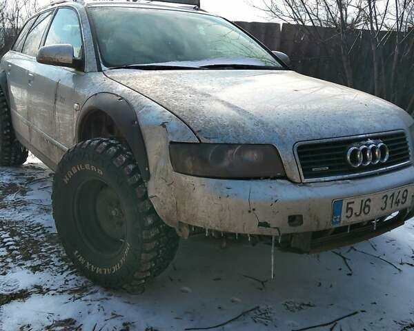 Серый Ауди А4, объемом двигателя 2.5 л и пробегом 241 тыс. км за 2319 $, фото 1 на Automoto.ua