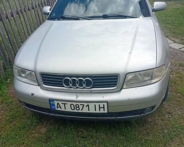 Серый Ауди А4, объемом двигателя 2.5 л и пробегом 406 тыс. км за 3650 $, фото 1 на Automoto.ua