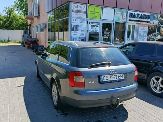 Сірий Ауді А4, об'ємом двигуна 2.5 л та пробігом 304 тис. км за 4566 $, фото 1 на Automoto.ua