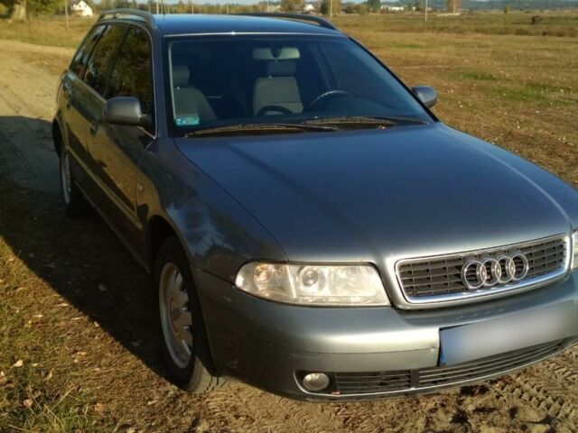 Сірий Ауді А4, об'ємом двигуна 1.9 л та пробігом 309 тис. км за 2800 $, фото 1 на Automoto.ua