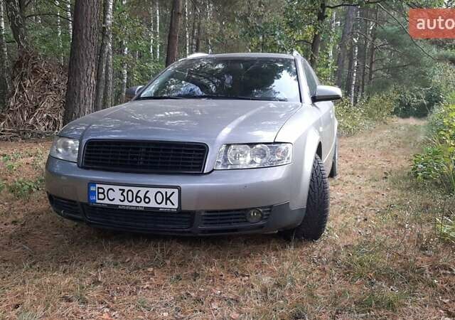 Серый Ауди А4, объемом двигателя 2 л и пробегом 246 тыс. км за 4500 $, фото 1 на Automoto.ua