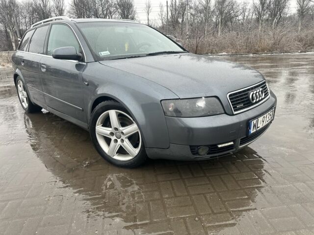 Серый Ауди А4, объемом двигателя 2.5 л и пробегом 325 тыс. км за 3600 $, фото 1 на Automoto.ua