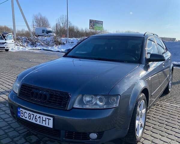 Сірий Ауді А4, об'ємом двигуна 1.9 л та пробігом 320 тис. км за 4800 $, фото 1 на Automoto.ua
