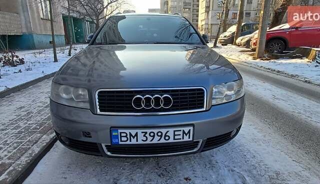Серый Ауди А4, объемом двигателя 2 л и пробегом 390 тыс. км за 4300 $, фото 1 на Automoto.ua