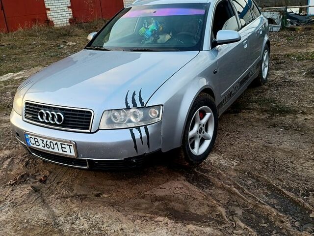 Серый Ауди А4, объемом двигателя 2.5 л и пробегом 423 тыс. км за 5500 $, фото 1 на Automoto.ua