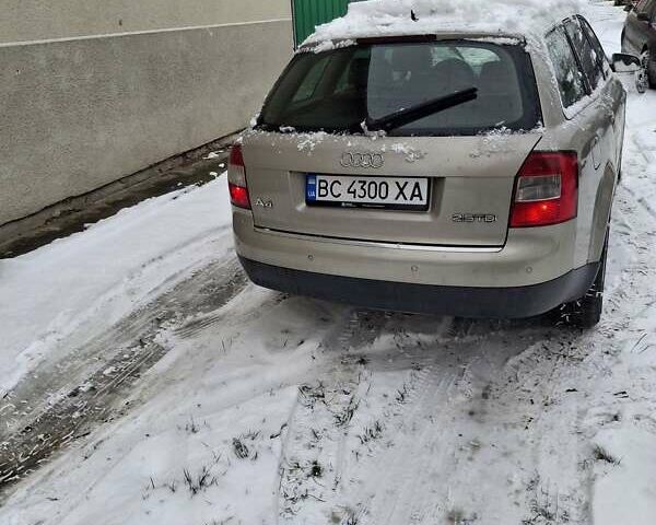 Сірий Ауді А4, об'ємом двигуна 2.5 л та пробігом 292 тис. км за 2600 $, фото 1 на Automoto.ua