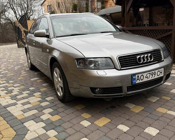 Сірий Ауді А4, об'ємом двигуна 2.5 л та пробігом 355 тис. км за 6400 $, фото 1 на Automoto.ua