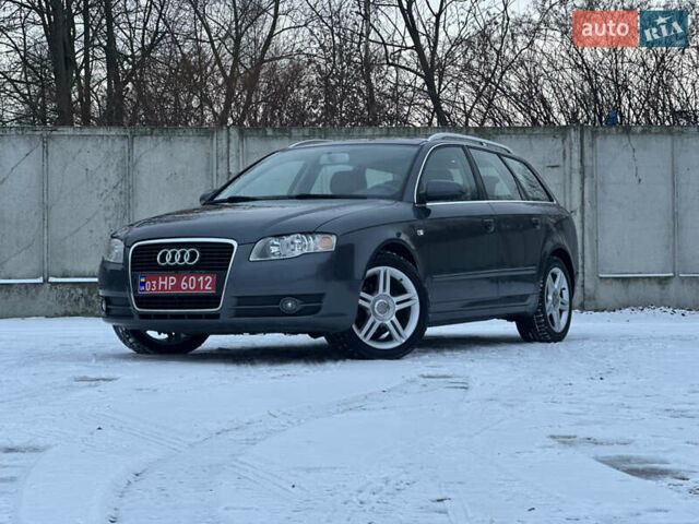 Сірий Ауді А4, об'ємом двигуна 2 л та пробігом 176 тис. км за 6950 $, фото 1 на Automoto.ua