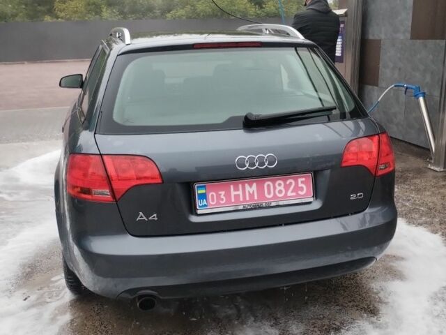 Серый Ауди А4, объемом двигателя 2 л и пробегом 240 тыс. км за 7100 $, фото 1 на Automoto.ua