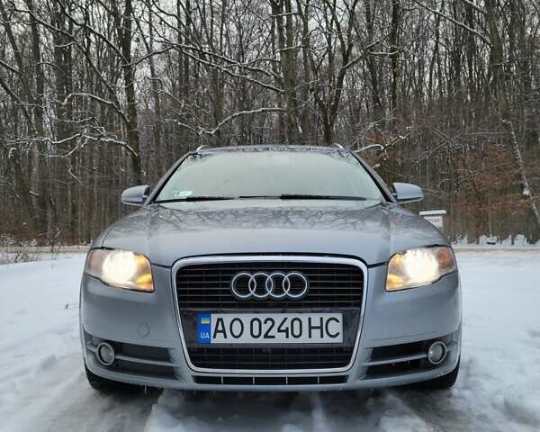 Сірий Ауді А4, об'ємом двигуна 2 л та пробігом 265 тис. км за 6935 $, фото 1 на Automoto.ua