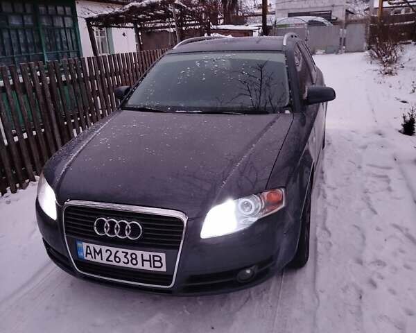 Сірий Ауді А4, об'ємом двигуна 2.01 л та пробігом 269 тис. км за 6800 $, фото 1 на Automoto.ua