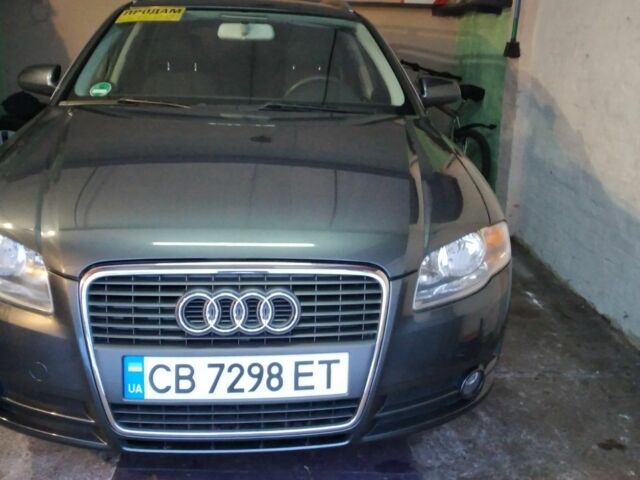 Сірий Ауді А4, об'ємом двигуна 2 л та пробігом 215 тис. км за 7500 $, фото 1 на Automoto.ua