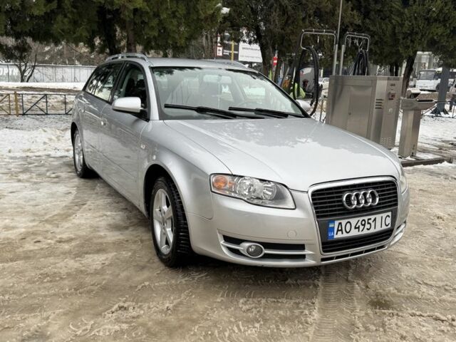 Сірий Ауді А4, об'ємом двигуна 2 л та пробігом 217 тис. км за 6850 $, фото 1 на Automoto.ua