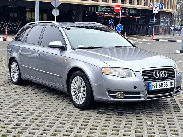 Серый Ауди А4, объемом двигателя 2 л и пробегом 190 тыс. км за 7600 $, фото 1 на Automoto.ua