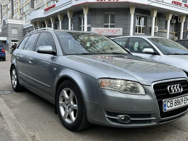 Сірий Ауді А4, об'ємом двигуна 2 л та пробігом 245 тис. км за 7000 $, фото 1 на Automoto.ua