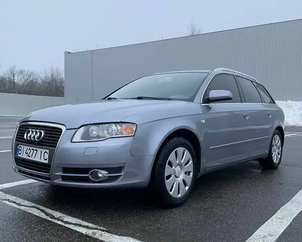 Сірий Ауді А4, об'ємом двигуна 2 л та пробігом 300 тис. км за 6300 $, фото 1 на Automoto.ua