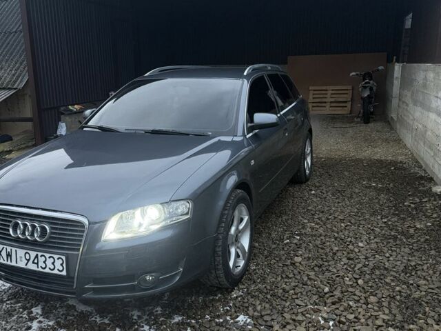 Серый Ауди А4, объемом двигателя 2 л и пробегом 300 тыс. км за 3700 $, фото 1 на Automoto.ua