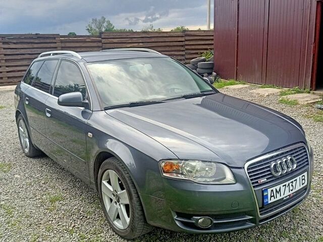 Сірий Ауді А4, об'ємом двигуна 1.9 л та пробігом 240 тис. км за 6400 $, фото 1 на Automoto.ua