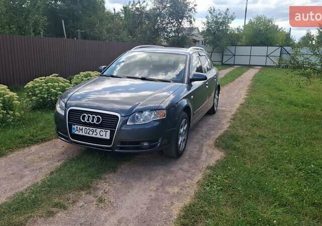 Сірий Ауді А4, об'ємом двигуна 2 л та пробігом 350 тис. км за 6500 $, фото 1 на Automoto.ua