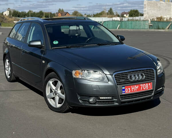 Серый Ауди А4, объемом двигателя 2 л и пробегом 211 тыс. км за 7850 $, фото 1 на Automoto.ua