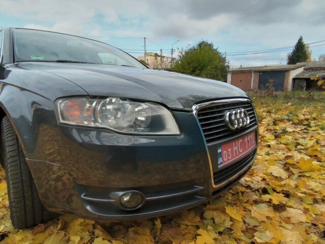 Сірий Ауді А4, об'ємом двигуна 2 л та пробігом 216 тис. км за 7500 $, фото 1 на Automoto.ua