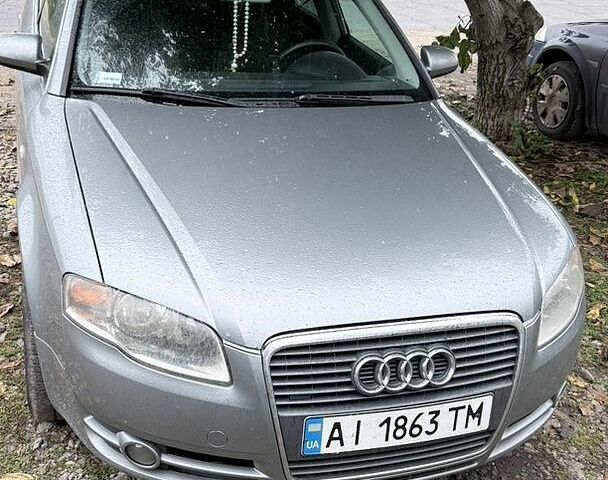Серый Ауди А4, объемом двигателя 2 л и пробегом 377 тыс. км за 4300 $, фото 1 на Automoto.ua