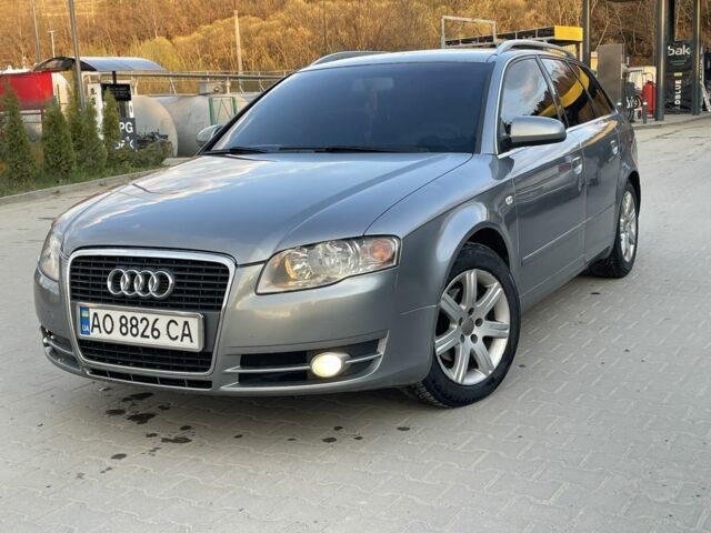 Серый Ауди А4, объемом двигателя 2 л и пробегом 350 тыс. км за 5300 $, фото 1 на Automoto.ua