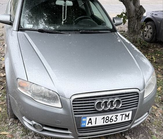 Серый Ауди А4, объемом двигателя 2 л и пробегом 377 тыс. км за 4300 $, фото 1 на Automoto.ua