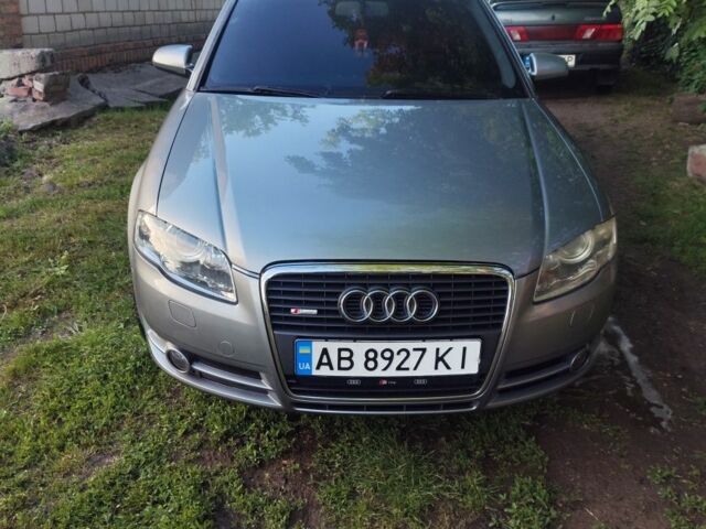 Серый Ауди А4, объемом двигателя 2 л и пробегом 240 тыс. км за 6200 $, фото 1 на Automoto.ua
