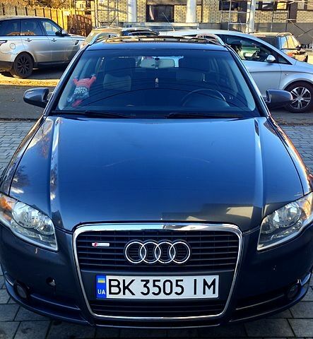 Серый Ауди А4, объемом двигателя 2 л и пробегом 287 тыс. км за 7250 $, фото 1 на Automoto.ua