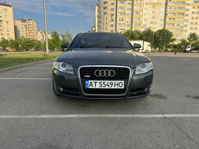 Серый Ауди А4, объемом двигателя 2 л и пробегом 330 тыс. км за 6600 $, фото 1 на Automoto.ua
