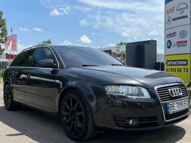 Сірий Ауді А4, об'ємом двигуна 2 л та пробігом 216 тис. км за 7300 $, фото 1 на Automoto.ua