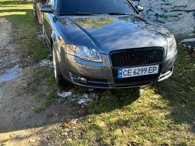 Ауді А4 2007 у Сторожинце на Automoto.ua Сірий Ауді А4, об'ємом двигуна 2 л та пробігом 3 тис. км за 8100 $, фото 1 на Automoto.ua