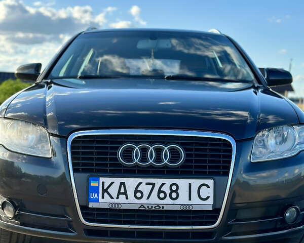 Серый Ауди А4, объемом двигателя 2 л и пробегом 340 тыс. км за 8200 $, фото 1 на Automoto.ua