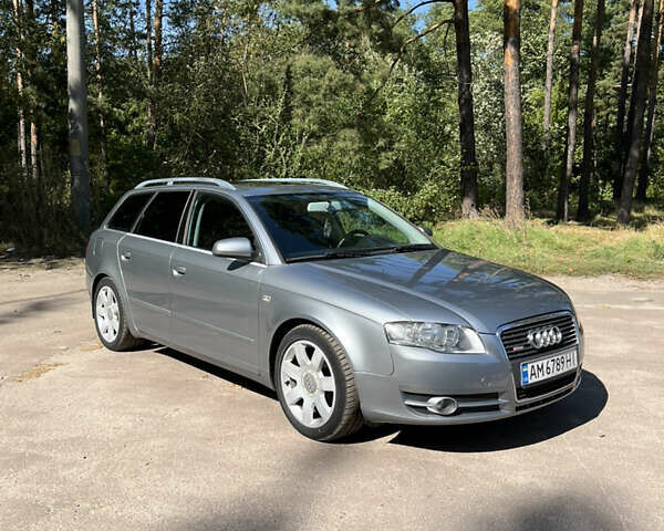 Серый Ауди А4, объемом двигателя 2 л и пробегом 199 тыс. км за 6950 $, фото 1 на Automoto.ua