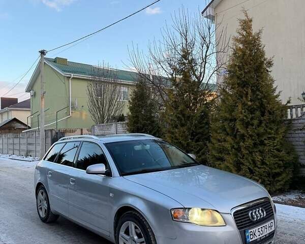 Серый Ауди А4, объемом двигателя 2 л и пробегом 247 тыс. км за 6650 $, фото 1 на Automoto.ua