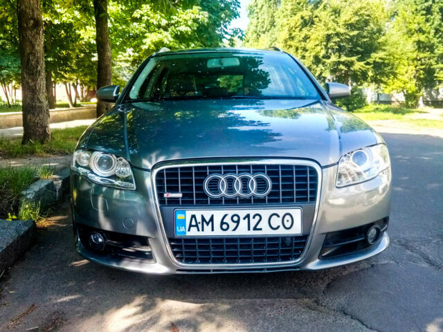Сірий Ауді А4, об'ємом двигуна 2 л та пробігом 245 тис. км за 7800 $, фото 1 на Automoto.ua