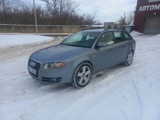 Сірий Ауді А4, об'ємом двигуна 2 л та пробігом 316 тис. км за 3400 $, фото 1 на Automoto.ua