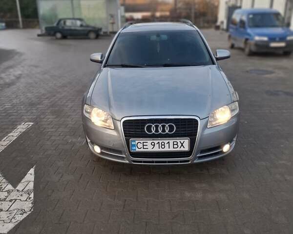 Серый Ауди А4, объемом двигателя 2 л и пробегом 350 тыс. км за 7600 $, фото 1 на Automoto.ua